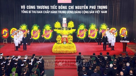 BOỌP P’RÁ CẢM ƠN ÂNG BAN LỄ TANG NHÀ NƯỚC LÂNG PR’LOỌNG ĐÔNG TỔNG BÍ THƯ NGUYỄN PHÚ TRỌNG