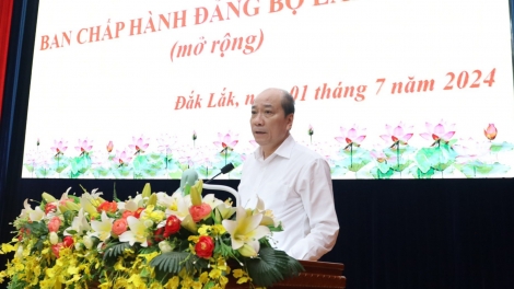 Tâm nchră Ban Chấp hành Đảng bộ n’gor Dak Lak tâl 25 (pơk hvi)