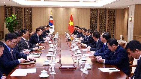 Khua knŭk kna Phạm Minh Chính bi tuôm hŏng khua mil čhil Dhŭng Korea Yoon Suk Yeol 