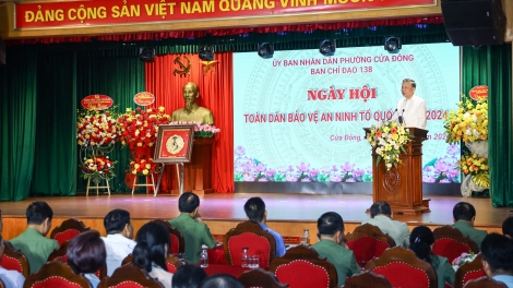 Pôa Tô Lâm - Kăn xiâm hnê ngăn tơnêi têa veăng Hâi leh  tâi tâng kuăn pơlê kring vế Tơnêi têa a bêng Cửa Đông 