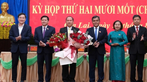 Rahlan Chung ngă khua Jơnum min mơnuih ƀôn sang Gia Lai