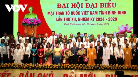 P’CĂN NGUYỄN THỊ PHONG VŨ NẮC CỚ BHRỢ CHỦ TỊCH UỶ BAN MẶT TRẬN TỔ QUỐC VIỆT NAM TỈNH BÌNH ĐỊNH