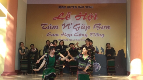 Bu ur đảng viên rnoi Bunong “3 tâm 1”