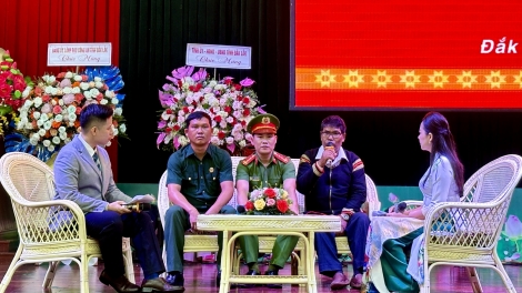 Dŭm gru mngač hlăm hdră “Jih jang mnuih ƀuôn sang răng mgang klei êđăp ênang Ala čar” ti Lăn dap kngư