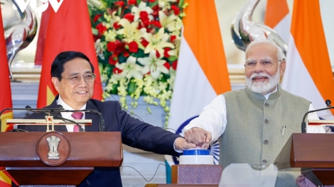 Khua dêh čar ơi Phạm Minh Chính pơđut laih tal nao čuă dêh čar India