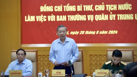 Khua gĭt gai Tô Lâm kiă kriê klei bi kƀĭn hŏng êpul khua kiă kriê bruă Đảng kahan gưl dlông 