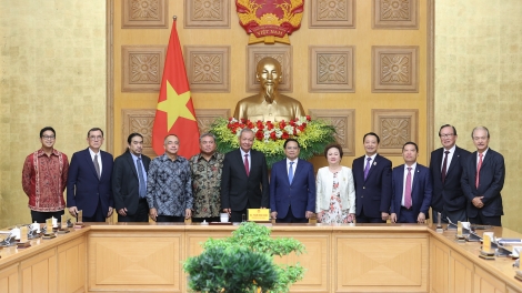 Thủ tướng Phạm Minh Chính sơng Khŭl dôm Kơdră Jơnŭm roi tơƀôh tĕch mơdro ASEAN