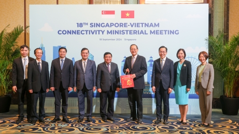 Tâm nchră Bộ trưởng tâl 18 buăt nthoi wăng sa Việt Nam- Singapore