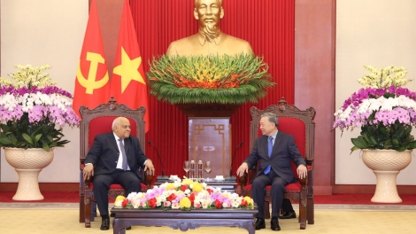 Khua gĭt gai Tô Lâm drông Pô bi ala Cuba ti Việt Nam