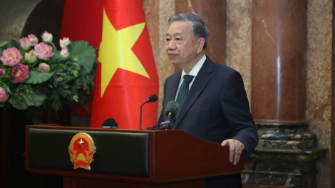 Khua gĭt gai Tô Lâm bi tuôm hŏng phung bi ala phung mnia mblei Việt Nam 