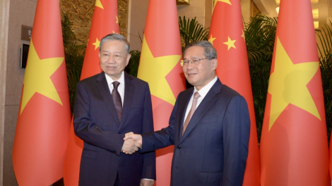 Thủ tướng Trung Quốc Lý Cường tât khâl ngăn dak Việt Nam