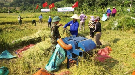 Đổi thay trên bản tái định cư của đồng bào biên giới sau trận lũ quét lịch sử