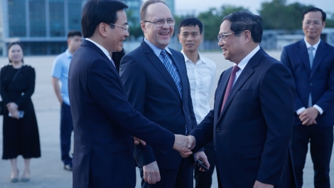 Pôa Phạm Minh Chính Ngế pro xiâm hnê ngăn tơnêi têa veăng Hôp mâu kăn xiâm BRICS  po rơdâ a kong têa Rusi