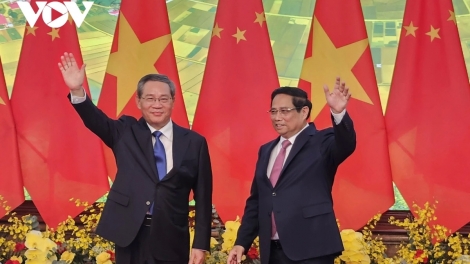 THỦ TƯỚNG CHÍNH PHỦ PHẠM MINH CHÍNH PRÁ XAY LÂNG THỦ TƯỚNG QUỐC VỤ VIỆN TRUNG QUỐC LÝ CƯỜNG