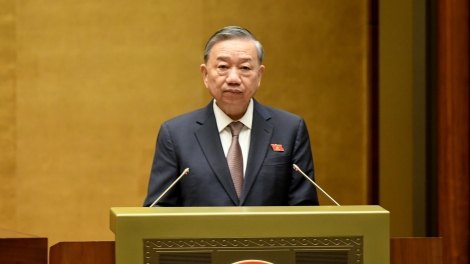 Khua gĭt gai Đảng Tô Lâm blŭ hrăm hlăm Knăm mphŭn pŏk Klei bi kƀĭn tal 8, Bruă kƀĭn ala gưl XV 