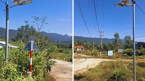 BHXH TỈNH QUẢNG NAM ZOOI RA LẮP ĐÈN ANG NĂNG LƯƠNG MẶT T’NGAY ĐHỊ CHR’VAL TƯ