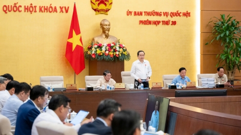 Pôa Trần Thanh Mẫn, Kăn xiâm hnê ngăn Kuô̆k hô̆i pơkuâ Roh hôp má 39 dêi Vi ƀan pơkuâ Kuô̆k hô̆i