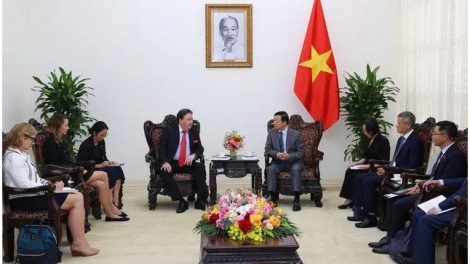 Groi Thủ tướng Trần Hồng Hà wơt Đại sứ Hoa Kỳ ta Việt Nam