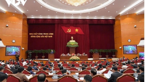 Tổng Bí thư Tô Lâm ƀư tơm rơh Tâm nchră Ban chấp hành Trung ương Đảng khoá 13