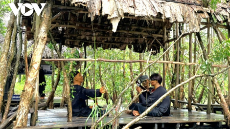 ទម្រង់ព្រៃ-ជលផលនាំមកប្រភពចំណូលស្ថិរភាពជូនកសិករប្របសមុទ្ទខេត្តត្រាវិញ