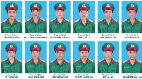 Khua mir sir dêh čar ta ơi Lương Cường ƀơk Miđai pơgang lŏn ia dăp tal tlâo kơ 12 čô tơhan gah Quân khu 7  