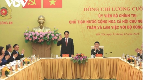 Pôa Lương Cường, Kăn xiâm hnê ngăn tơnêi têa lăm pôu pêi cheăng ƀă Khu xiâm pơkuâ Kŏng an