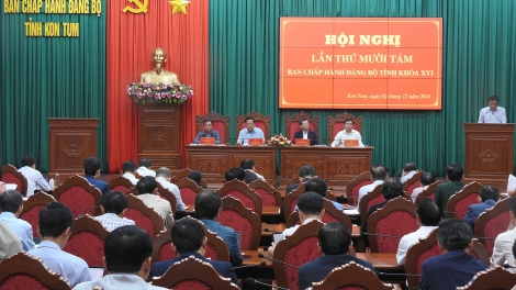 Tâm nchră tâl 18, Ban Chấp hành Đảng bộ n’gor Kon Tum khoá XVI