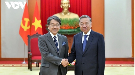 Tổng Bí thư Tô Lâm sơng pơma dơnuh hăm Kơdră Khul chĕp pơgơ̆r Hơnih mong jên jang hơdoi apŭng plĕnh teh Nhật Bản (JBIC)