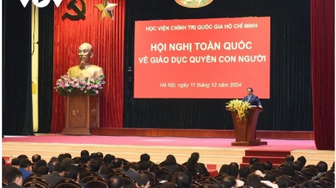 Khua dêh čar ơi Phạm Minh Chính nao jơnum đơ đam dêh čar kơ bruă pơtô hrăm tơlơi dưi ană mơnuih