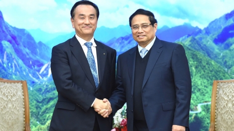 Thủ tướng Phạm Minh Chính sơng pơma dơnuh hăm Kơdră chĕp pơgơ̆r dêh char Yamaguchi Nhật Bản