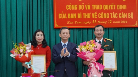 Bruă Đảng čar Kon Tum mkŏ mjing Klei bi kƀĭn Hưn mthâo lehanăn jao klei bi mklă mơ̆ng Anôk kriê dlăng bruă Đảng kơ hdră knuă druh 