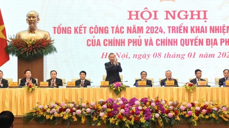 Tâm nchră n’glôch jêh pah kan năm 2024, an ƀư nău kan năm 2025 bah Chính phủ n’hanh n’gâng kan ta n’gor