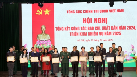 Tổng kết năm 2024: Báo chí toàn quân góp phần vào thành công  của những ngày lễ lớn