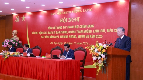 Pôa Tô Lâm, Kăn xiâm pơkuâ hnê ngăn Đảng pơkuâ roh hôp Khu hnê mơhno Tơnêi têa ‘na hbrâ, mơdât kâ kơhveăm liăn ngân, mơ’nhê liăn tê kơtê, tơdroăng ki ôh lĕm tro