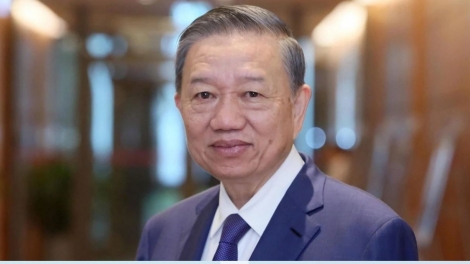 Ơi Tô Lâm pơhiăp telephôn hăng Khua mir sir dêh car Khač ơi Tập Cận Bình