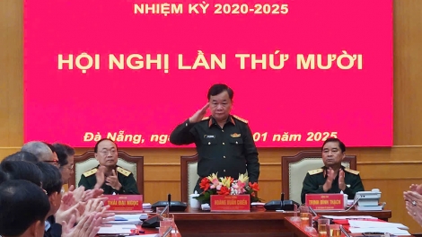 Ping gah Ling tơhan Quân khu 5 pok pơhai bruă jao thun 2025