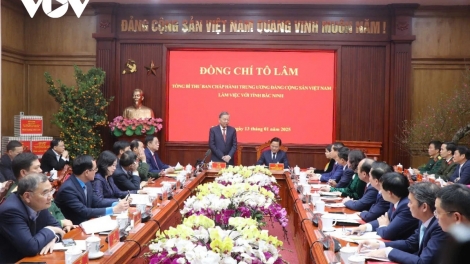 Khua git gai Ping gah ơi Tô Lâm kiăng tơring čar Bắc Ninh lăng ba bruă pơđĭ kyar Ping gah