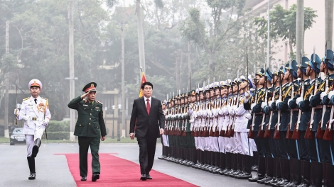Pôa Lương Cường, Kăn xiâm hnê ngăn tơnêi têa pêi cheăng ƀă Khu xiâm pơkuâ ngăn lêng