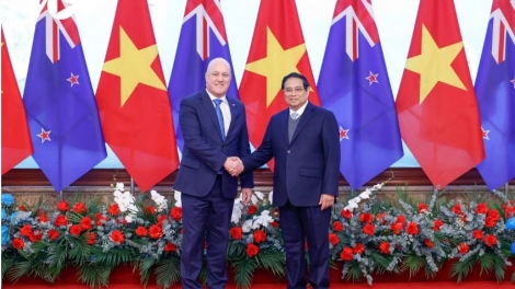 Thủ tướng Phạm Minh Chính pơma đam hăm Thủ tướng New Zealand