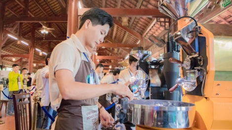 Wâr  cà phê-Nghệ thuật n’hao khlay grăp cà phê Việt Nam