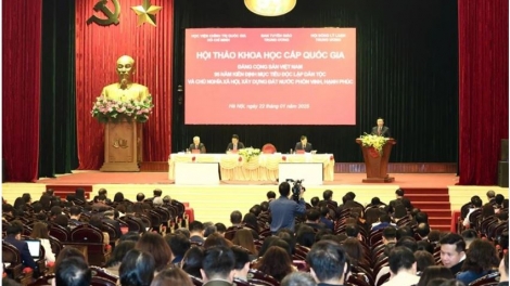 95 năm Đảng sŏng tât geh đăp mpăn rnoi nuĭh n’hanh chủ nghĩa xã hội, rdâk njêng neh dak, ndrŏng uĕh, rhơn răm