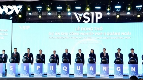 Kruanh Quốc hội râng Lễ pah neh ƀư nkual công nghiệp VSIP II Quảng Ngãi