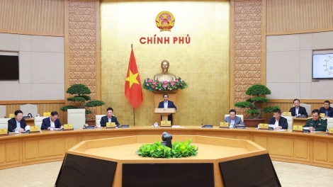 Thủ tướng Phạm Minh Chính pơgơ̆r ‘Măng hop akŏm tơdrong jang găh pơjing khôi luơ̆t