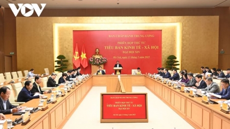 Thủ tướng Phạm Minh Chính ƀư tơm Rơh rƀŭn tal 4 Tiểu Ban Wăng sa-rêh jêng Đại hội 14 