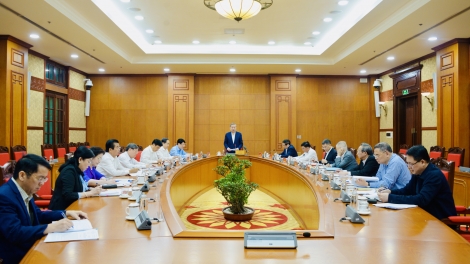 Pôa Tô Lâm, Kăn xiâm pơkuâ hnê ngăn Đảng pơkuâ roh hôp Tiêuh ƀan Mơngế pêi cheăng Hneăng hôp 14 dêi Đảng