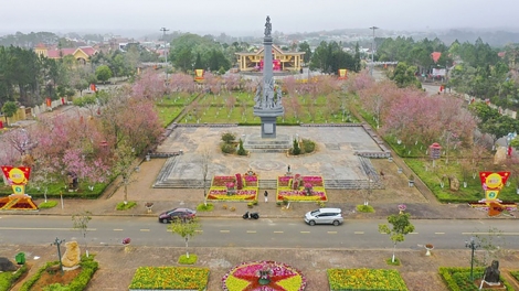 Quảng Ngãi lehanăn Kon Tum bi kƀĭn bruă bi mŭt ti Măng Đen