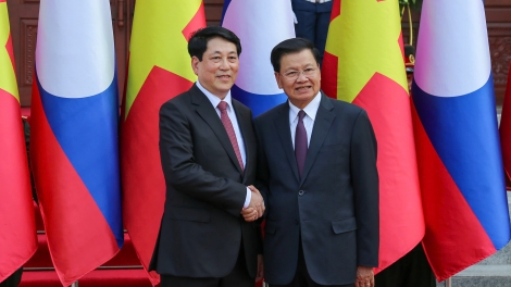 Pôa Lương Cường, Kăn xiâm hnê ngăn tơnêi têa tơpui tơno ƀă pôa Thongloun Sisolith, Kăn xiâm pơkuâ hnê ngăn Đảng, Kăn xiâm hnê ngăn kong têa Lếo