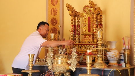 Mnuih ƀuôn sang mơ̆ng krĭng ƀuôn sang aê đưm hriê ti Dak Nông hdĭp mda ba wăt klei đăo kkuh kơ Mtao Hùng