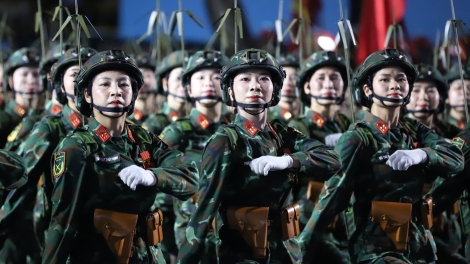 Pơlê kong kân Hồ Chí Minh séa ngăn hnoăng cheăng hbrâ ăm leh 30/4