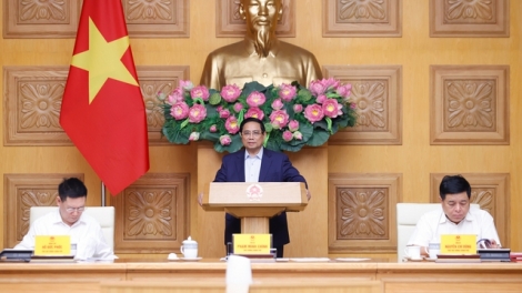 Thủ tướng ồng Phạm Minh Chính đơng lam pơrjum mờ Mpồl duh broă Pơlam broă dong kờl